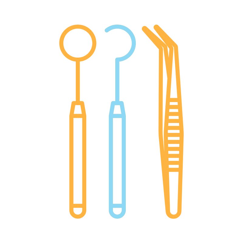 Mirror Tweezer Probe